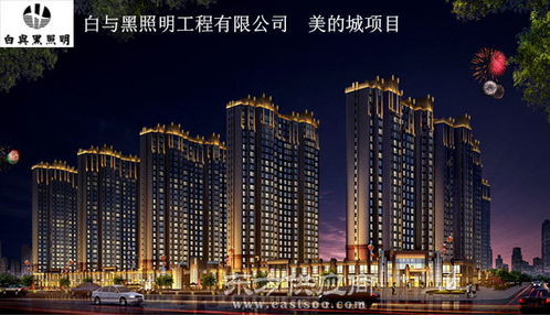 白与黑照明工程 泛光照明系统 乐山市泛光照明图片