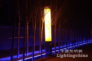 中照奖 敦煌党河风情线夜景照明工程