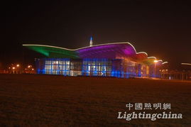 中照奖获奖项目 沧州展览中心夜景照明工程